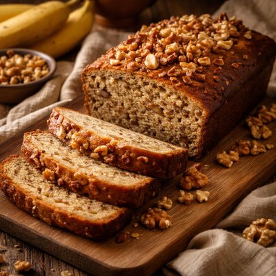 Image of Banana Banana Nut Bread