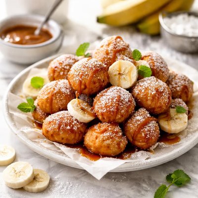 Image of Banana Beignets