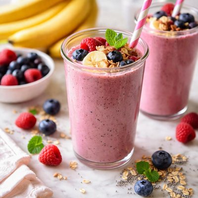 Image of Banana Berry Smoother