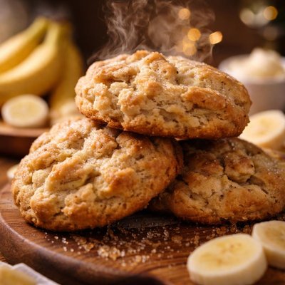 Image of Banana Biscuits