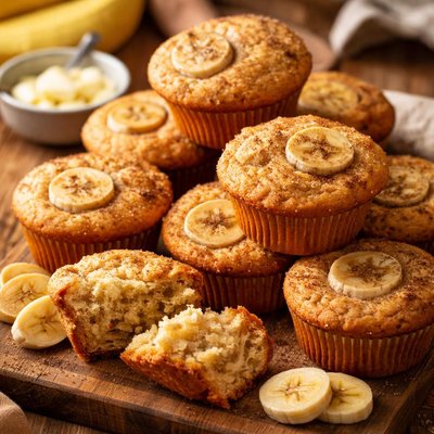 Image of Banana Bisquick Muffins