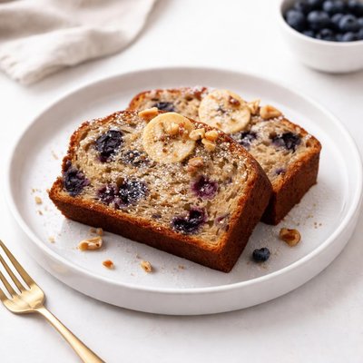 Image of Banana Blueberry Bread