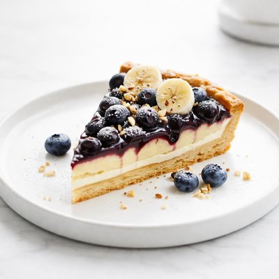 Image of Banana Blueberry Pie