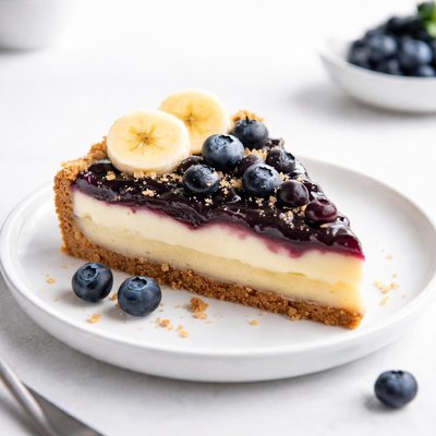 Image of Banana Blueberry Pudding Pie
