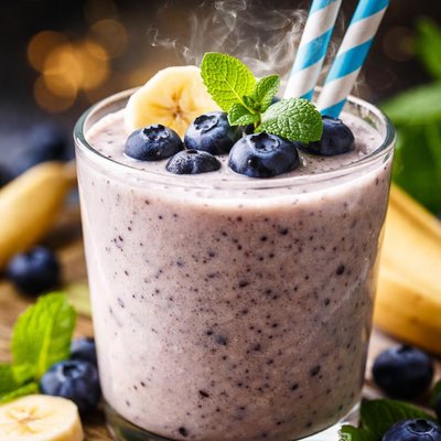 Image of Banana Blueberry Shake