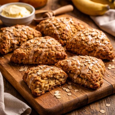 Image of Banana Bran Scones Cooking Light