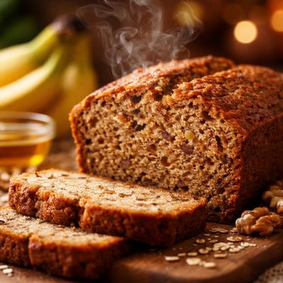 Image of Banana Bread Egg Free