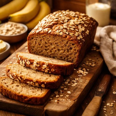 Image of Banana Bread Oat and Whole Wheat