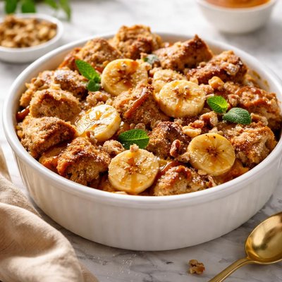 Image of Banana Bread Pudding W Wheat Bread