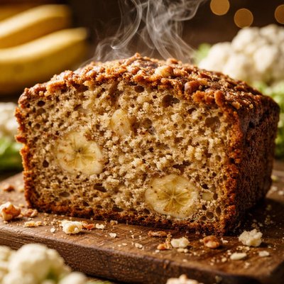 Image of Banana Bread with Cauliflower