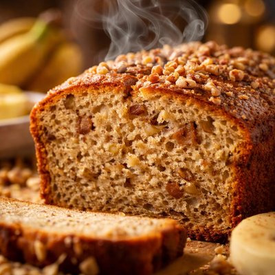 Image of Banana Bread Yeast Risen