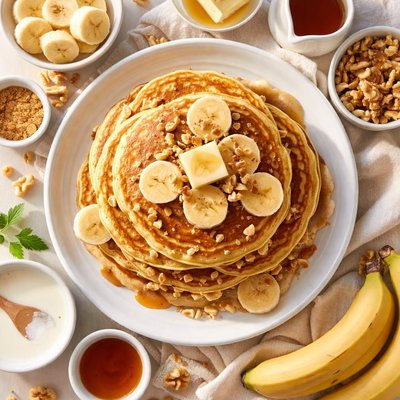 Image of Banana Buttermilk Pancakes