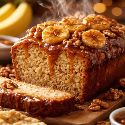 Image of Banana Caramel Loaf