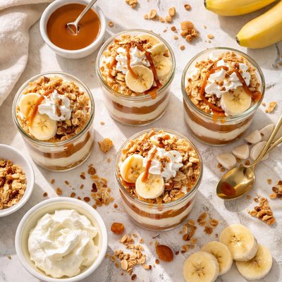 Image of Banana Caramel Parfait