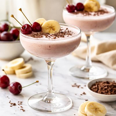 Image of Banana Cherry Cordial Cocktail