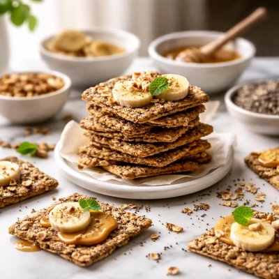 Image of Banana Chia Crackers