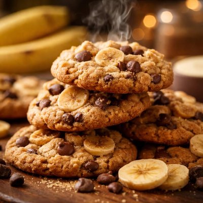 Image of Banana Chip Drop Cookies