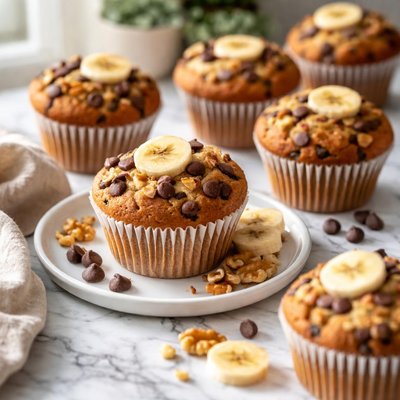 Image of Banana Chocolate Chip Daylight in the Swamp Breakfast Muffins