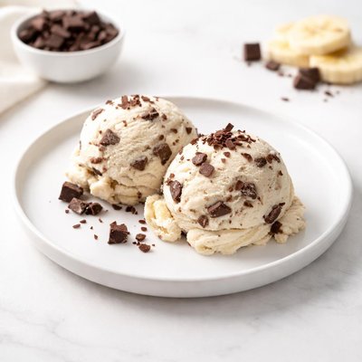 Image of Banana Chocolate Chunk Ice Cream