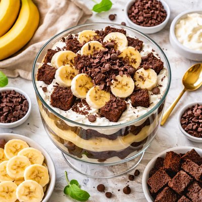 Image of Banana Chocolate Trifle
