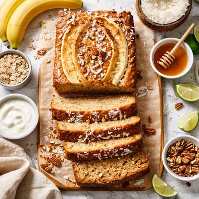 Image of Banana Coconut Bread