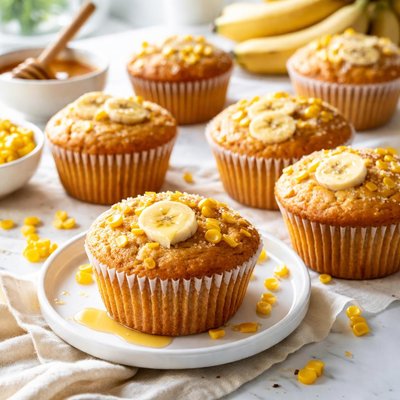 Image of Banana Corn Muffins