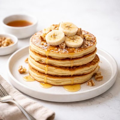 Image of Banana Cornflour Pancakes
