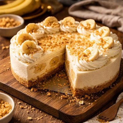 Image of Banana Cream Cheesecake Copycat