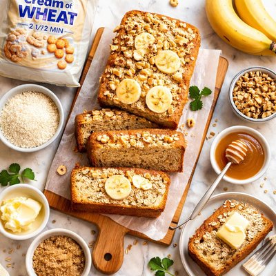 Image of Banana Cream of Wheat Bread