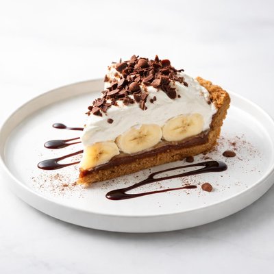 Image of Banana Cream Pie with Chocolate