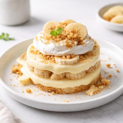 Image of Banana Custard Pudding