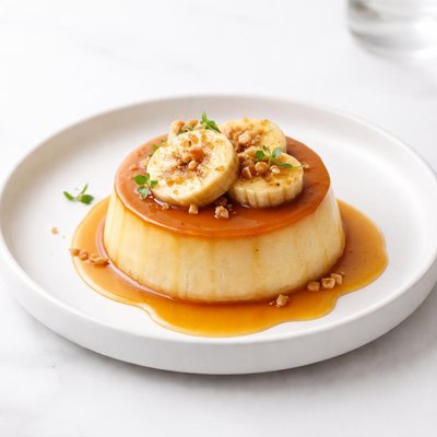 Image of Banana Flan
