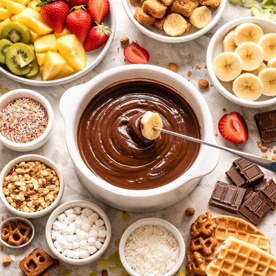 Image of Banana Fondue