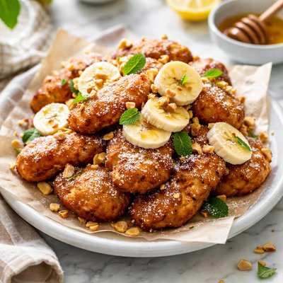 Image of Banana Fritters a La Jacques Pepin