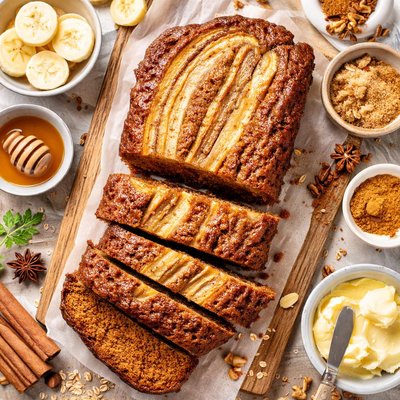 Image of Banana Gingerbread