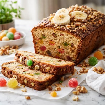 Image of Banana Gumdrop Bread