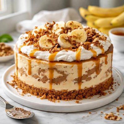 Image of Banana Ice Cream Cake