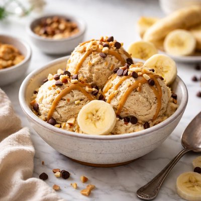 Image of Banana Ice Cream Dairy Free
