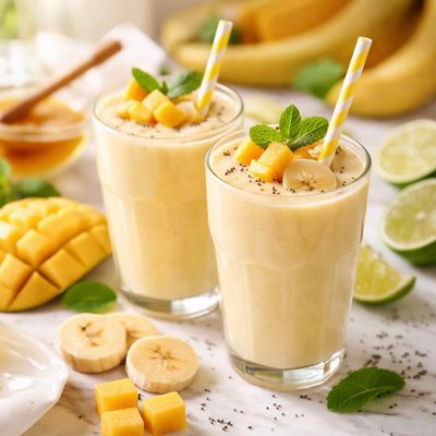 Image of Banana Mango Batidos