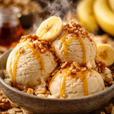 Image of Banana Maple Ice Cream