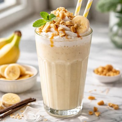 Image of Banana Milkshake with Vanilla