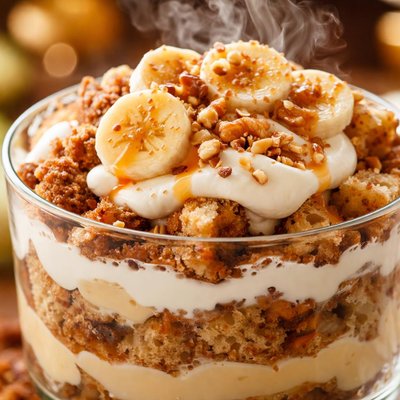 Image of Banana Nut Bread Trifle