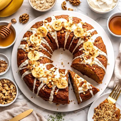 Image of Banana Nut Bundt Cake