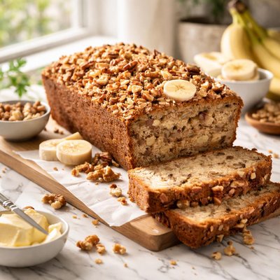 Image of Banana Nut Crunch Bread