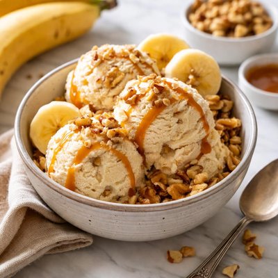 Image of Banana Nut Ice Cream