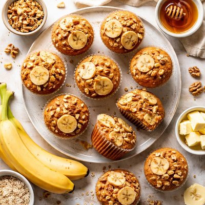 Image of Banana Nut Muffins