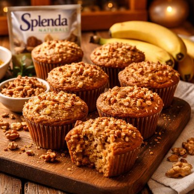 Image of Banana Nut Muffins with Splenda