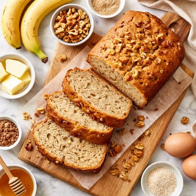 Image of Banana Nut Yeast Bread Bread Machine