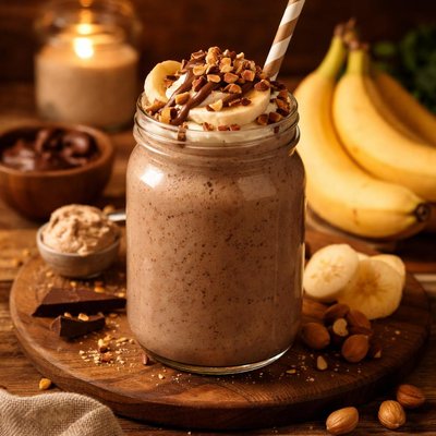 Image of Banana Nutella Protein Shake
