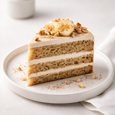 Image of Banana Nutmeg Cream Cake